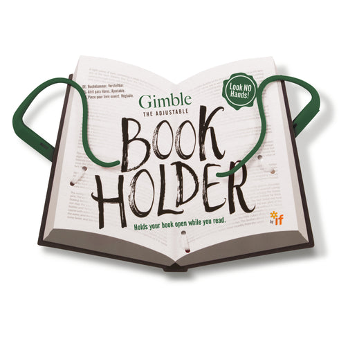 GIMBLE ADJUSTABLE BOOK HOLDER FOREST GREEN